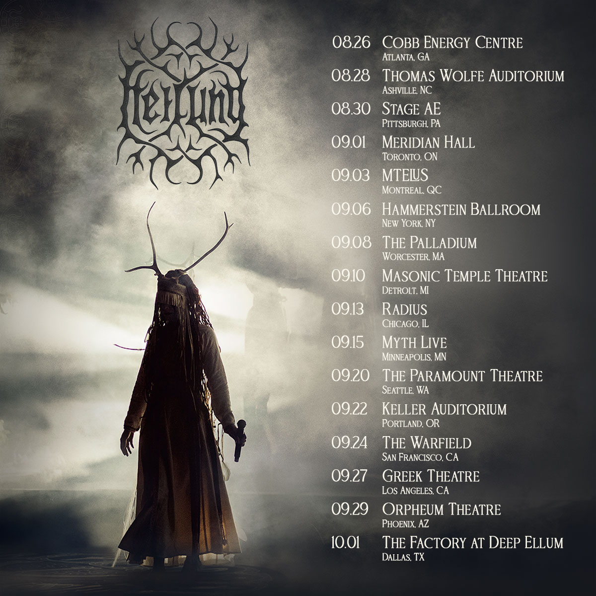 HEILUNG Announces 2022 North American Tour Season of Mist