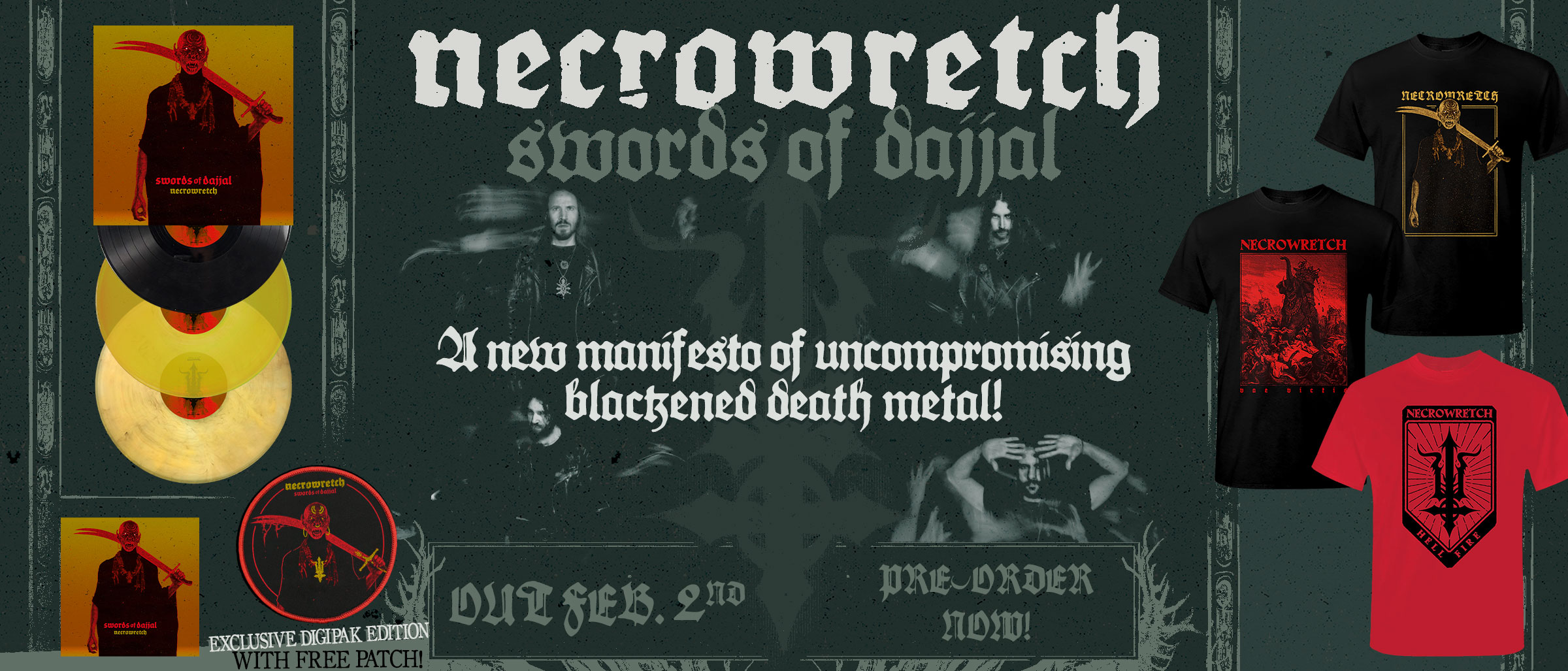 Necrowretch – Swods of Dajjal